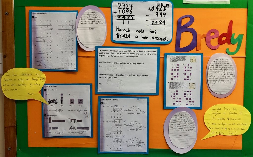Bredy Maths Addition and Subtraction Jan 19