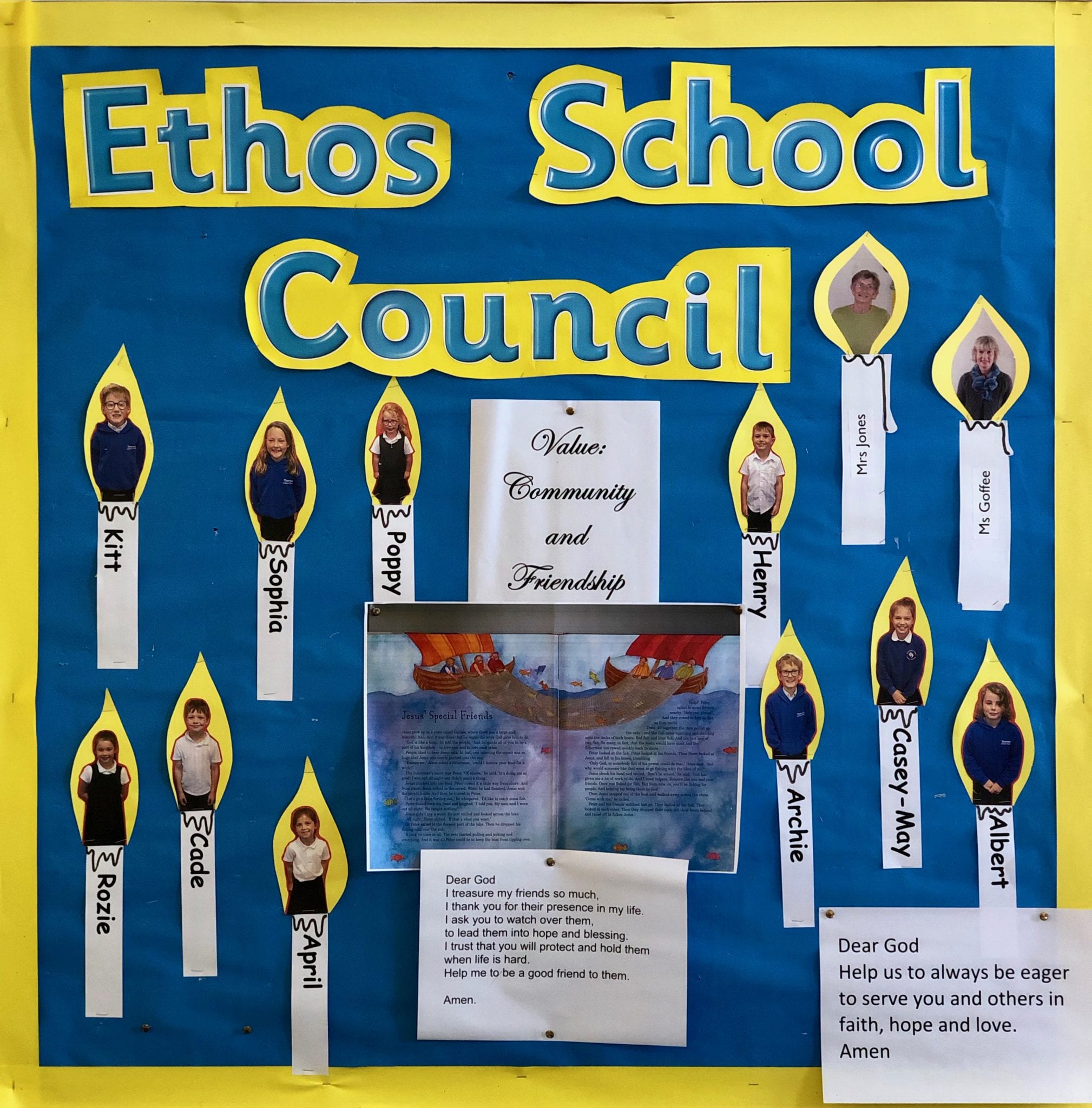 Ethos School Council Values